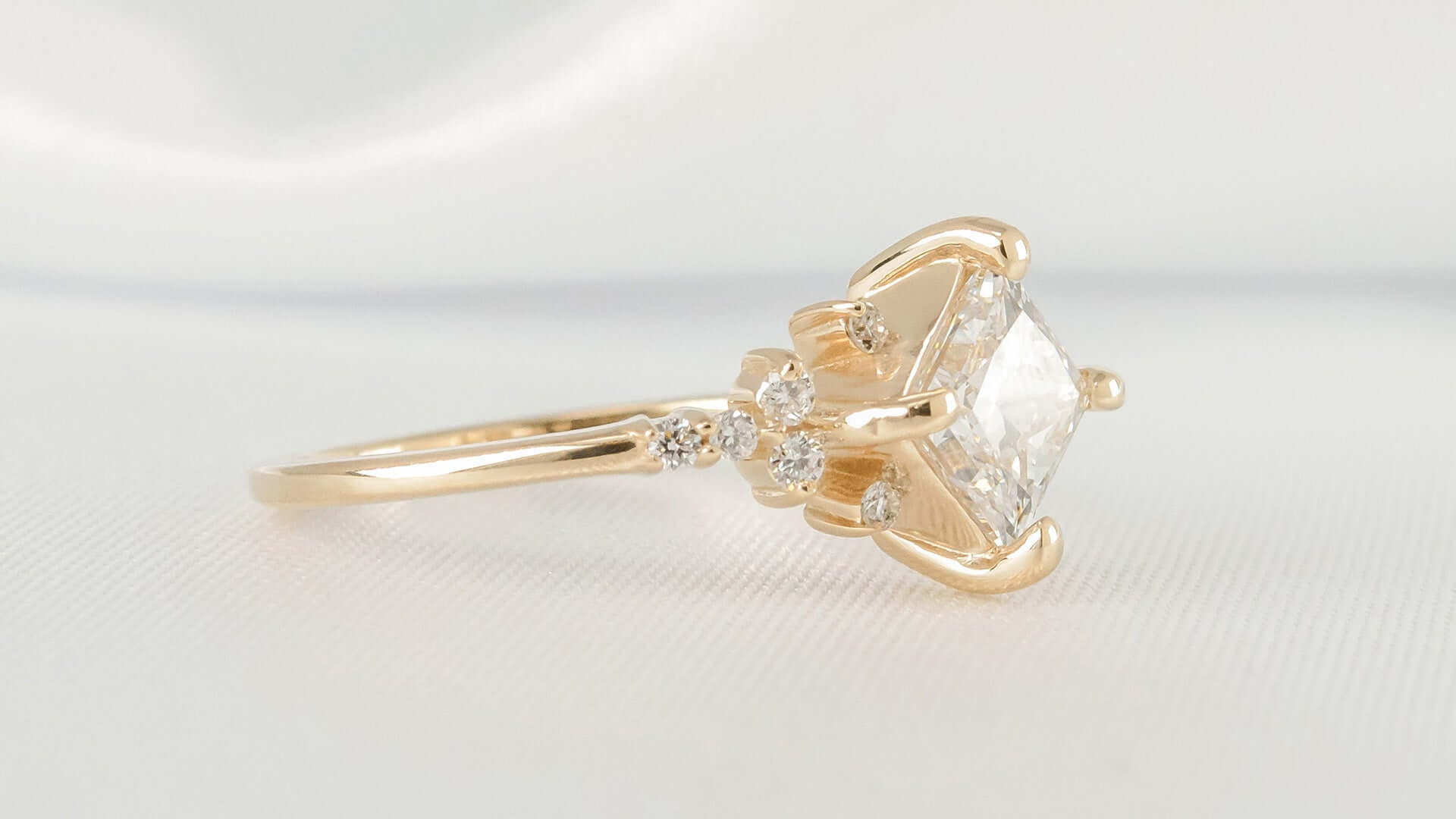 Delicate Engagement Rings Evoke An Understated Beauty, The Wedding Ring  Shop
