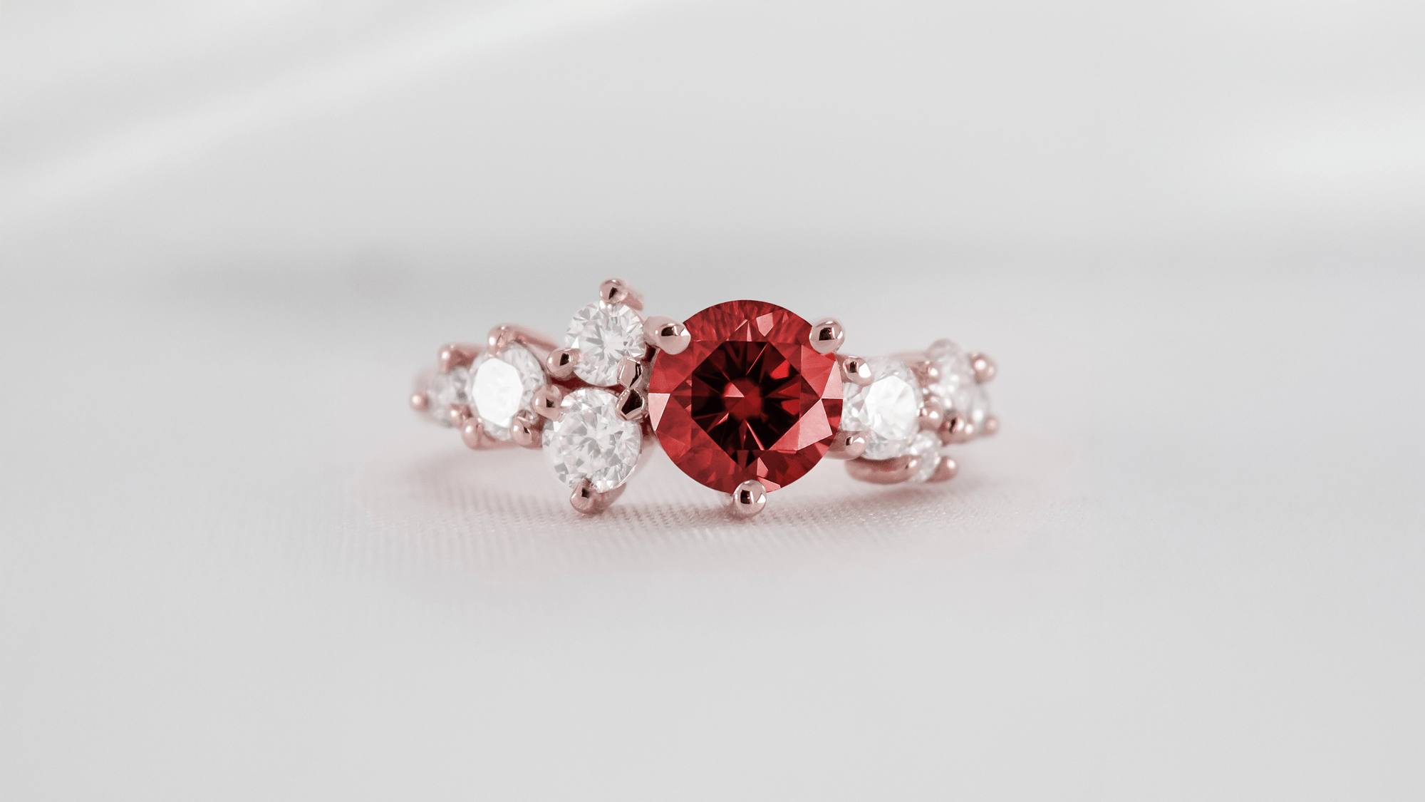 Ruby Engagement Rings- The Passion of Love - Lisa Robin