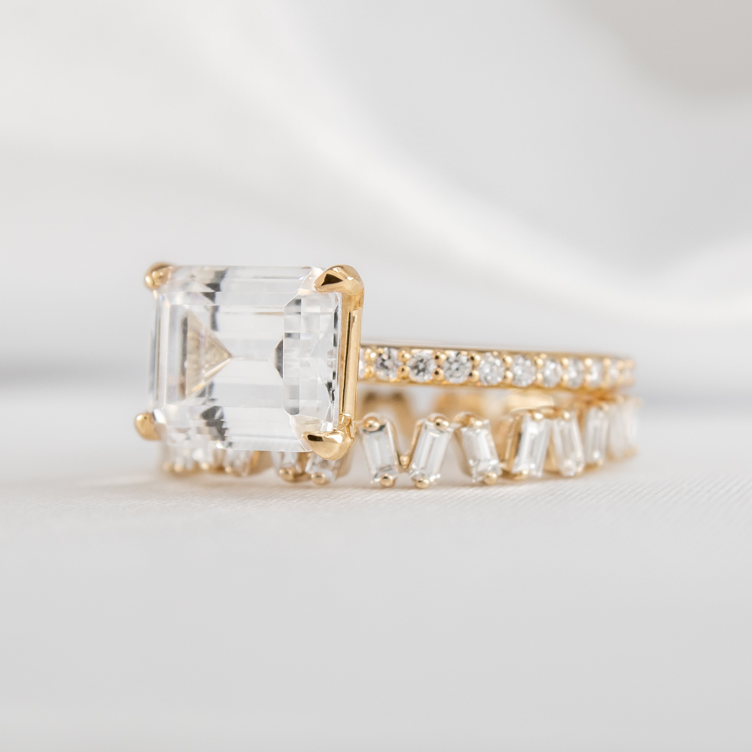The Blaine Baguette Diamond Eternity Ring