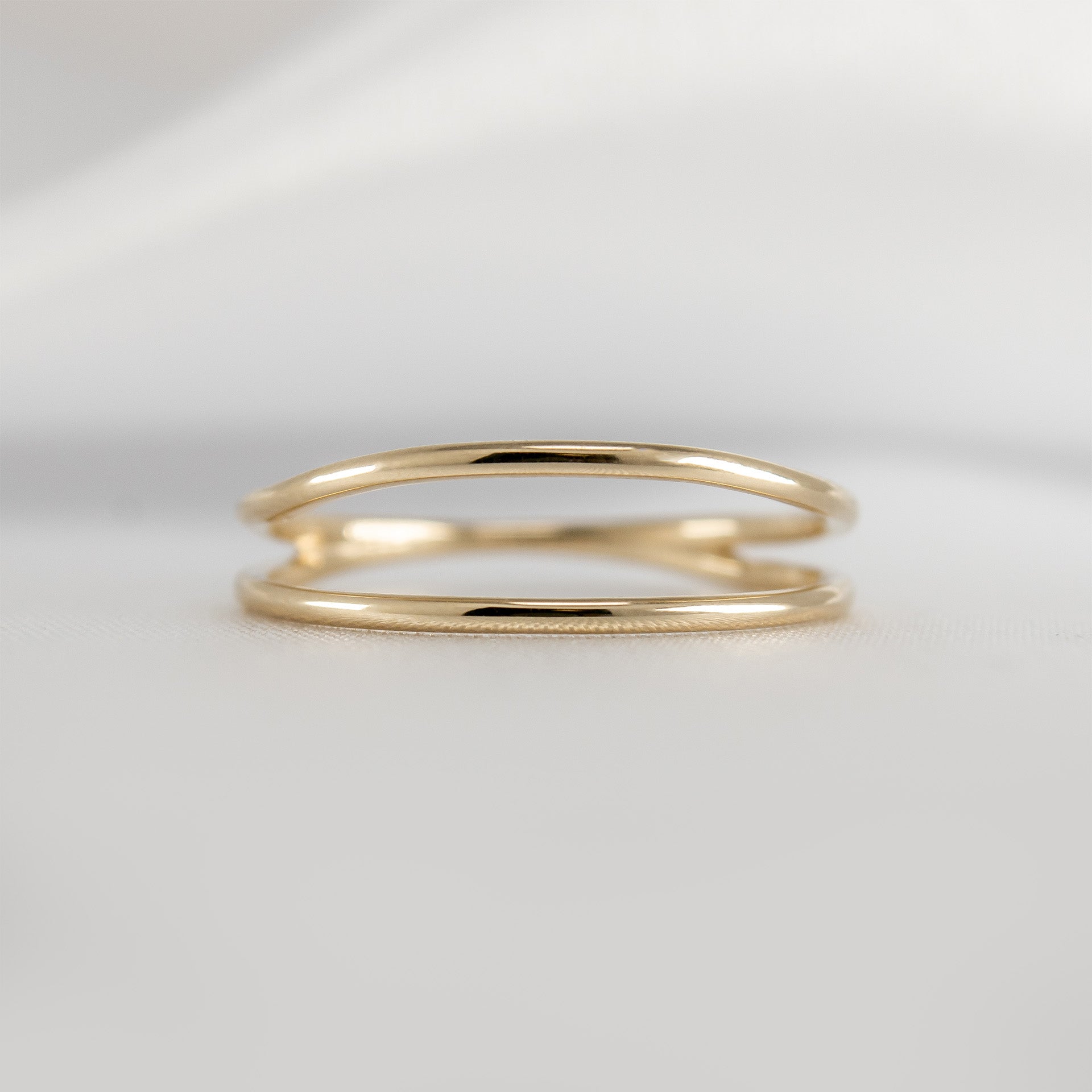 Double Row Open Ring - Lisa Robin