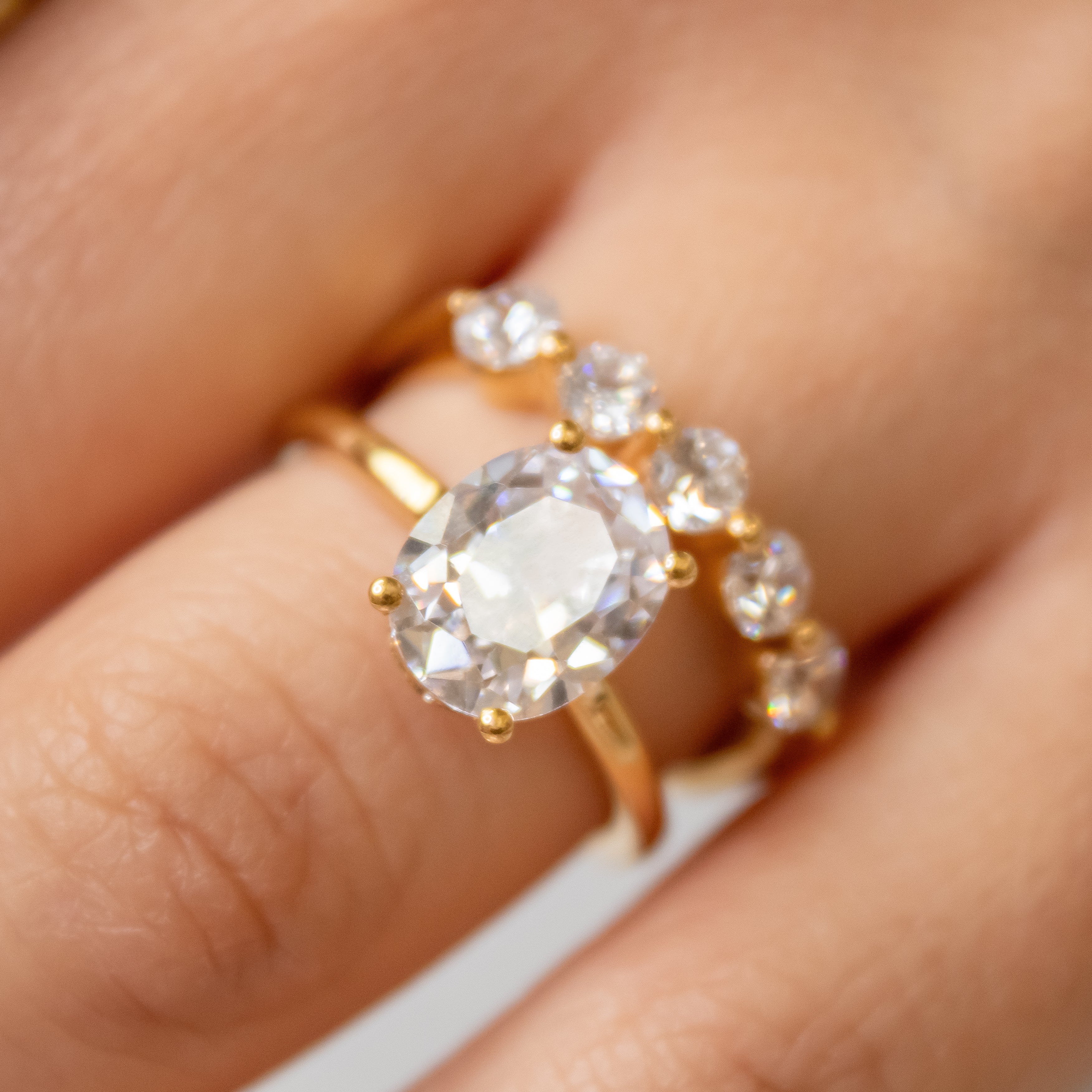 The Olivia Diamond Solitaire Ring