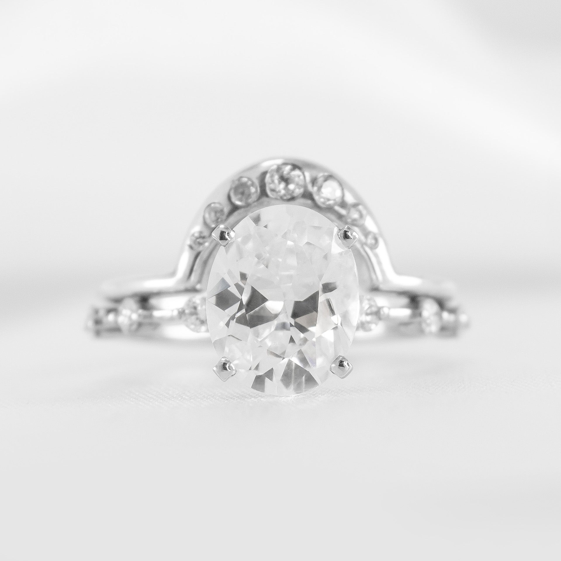 Valentina Curved Diamond Wedding Ring