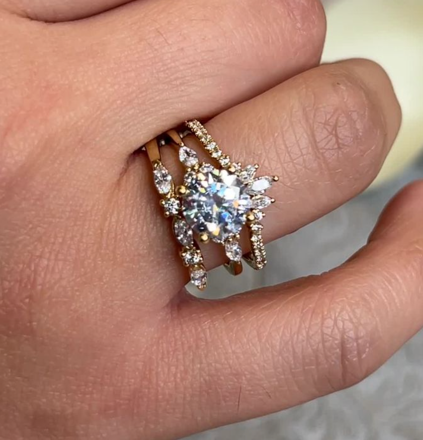 The Blake Marquise Diamond Ring