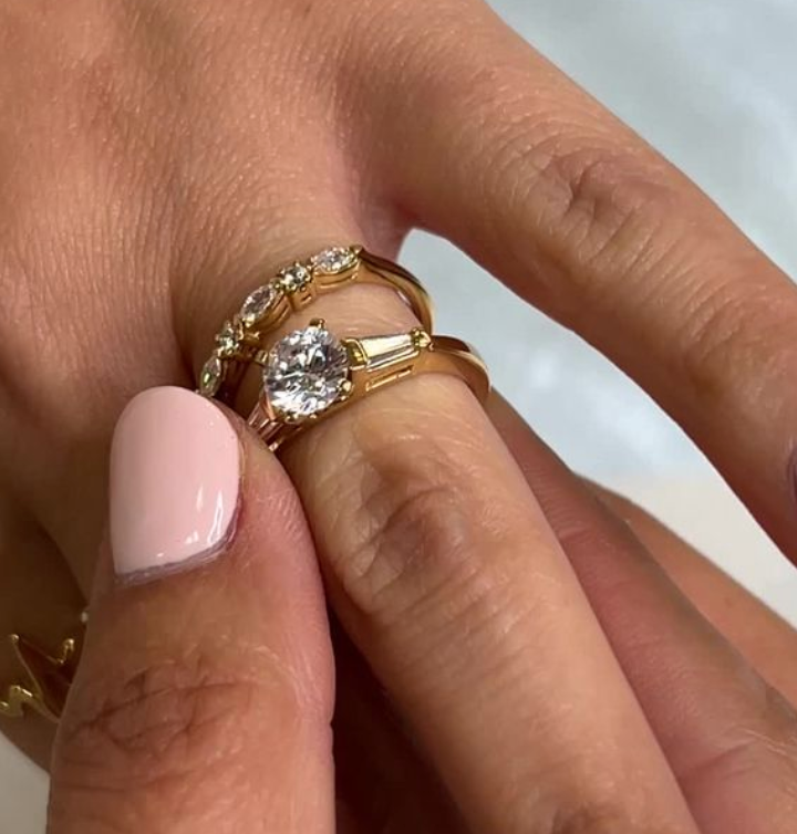 The Blake Marquise Diamond Ring