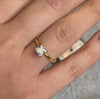OLIVIA PRINCESS DIAMOND SOLITAIRE ENGAGEMENT RING / Lisa Robin
