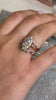 HADLEY MARQUISE DIAMOND CUT ENGAGEMENT RING with CLAIRE MARQUISE DIAMOND OPEN WEDDING RING / Lisa Robin
