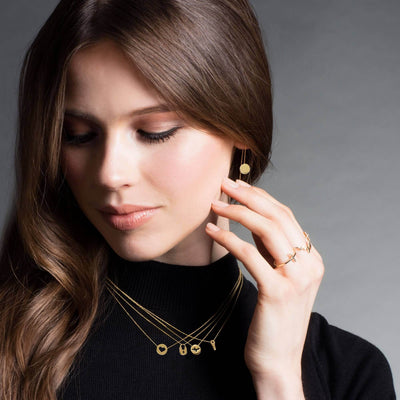 Gold Lock Necklace | Lisa Robin