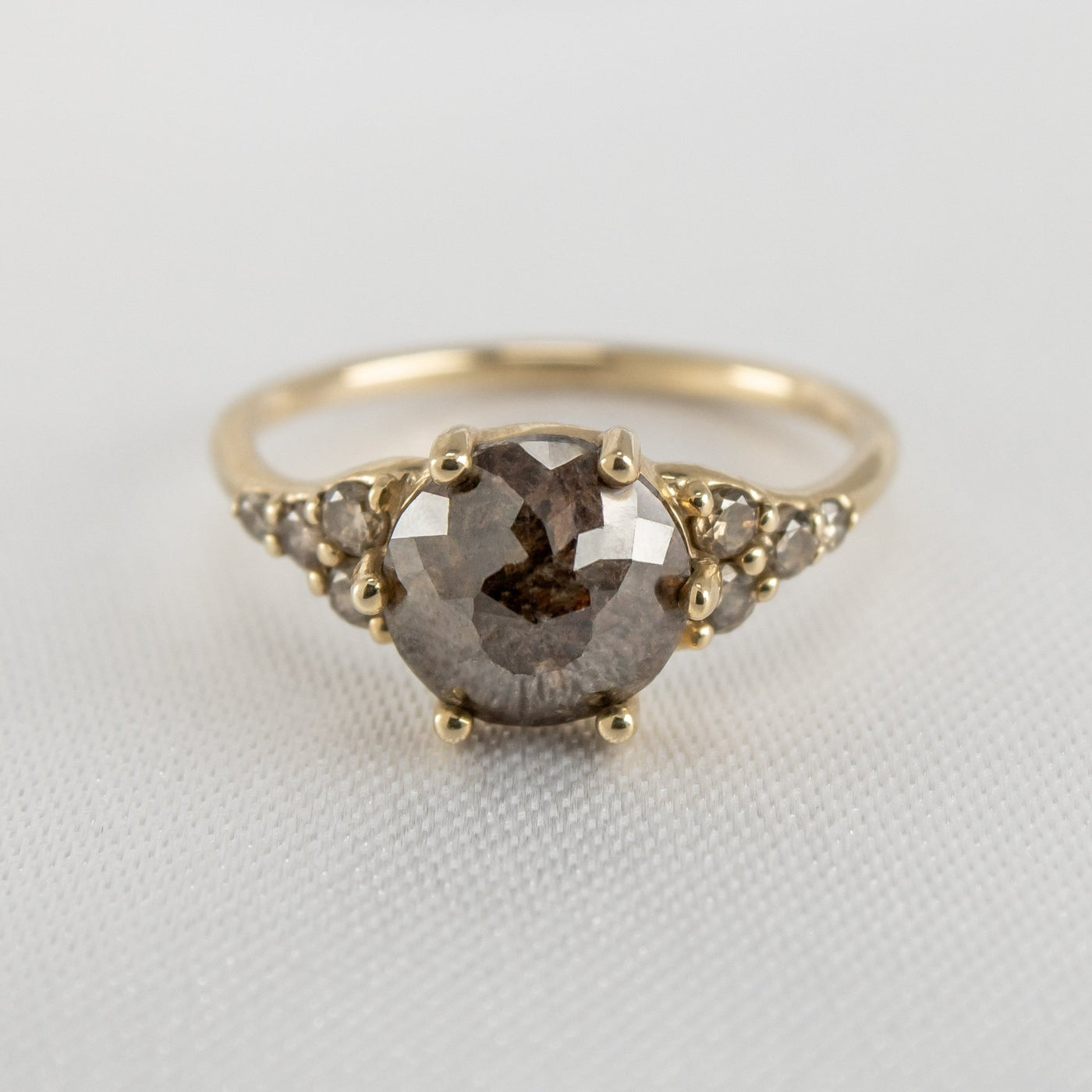 The Parker Rustic Diamond Ring - Lisa Robin