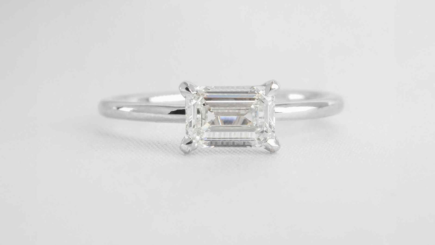 Exploring the Allure of East West Diamond Engagement Rings - Lisa Robin
