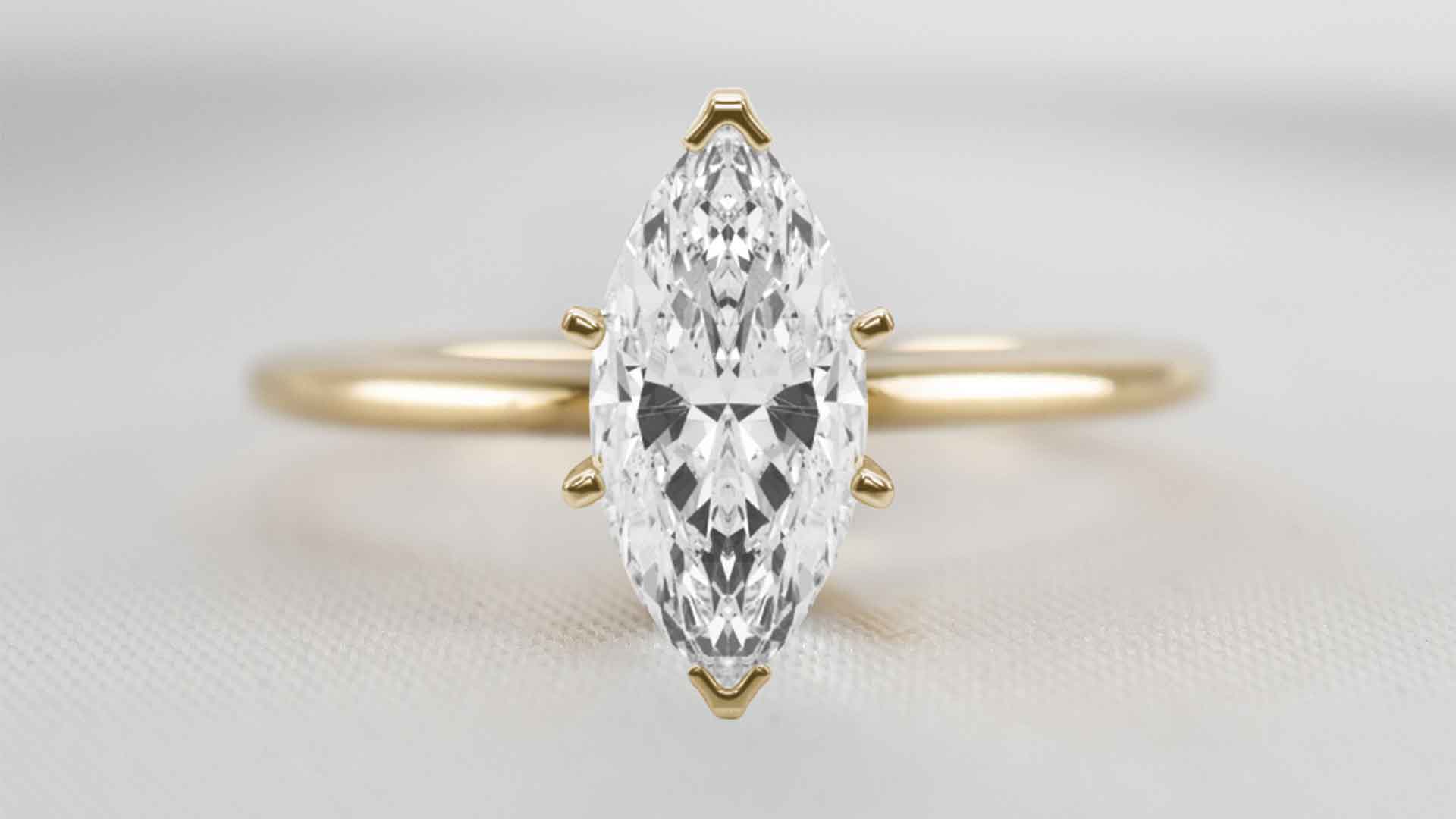 Marquise Diamond Engagement Rings in Dayton, Ohio - Lisa Robin