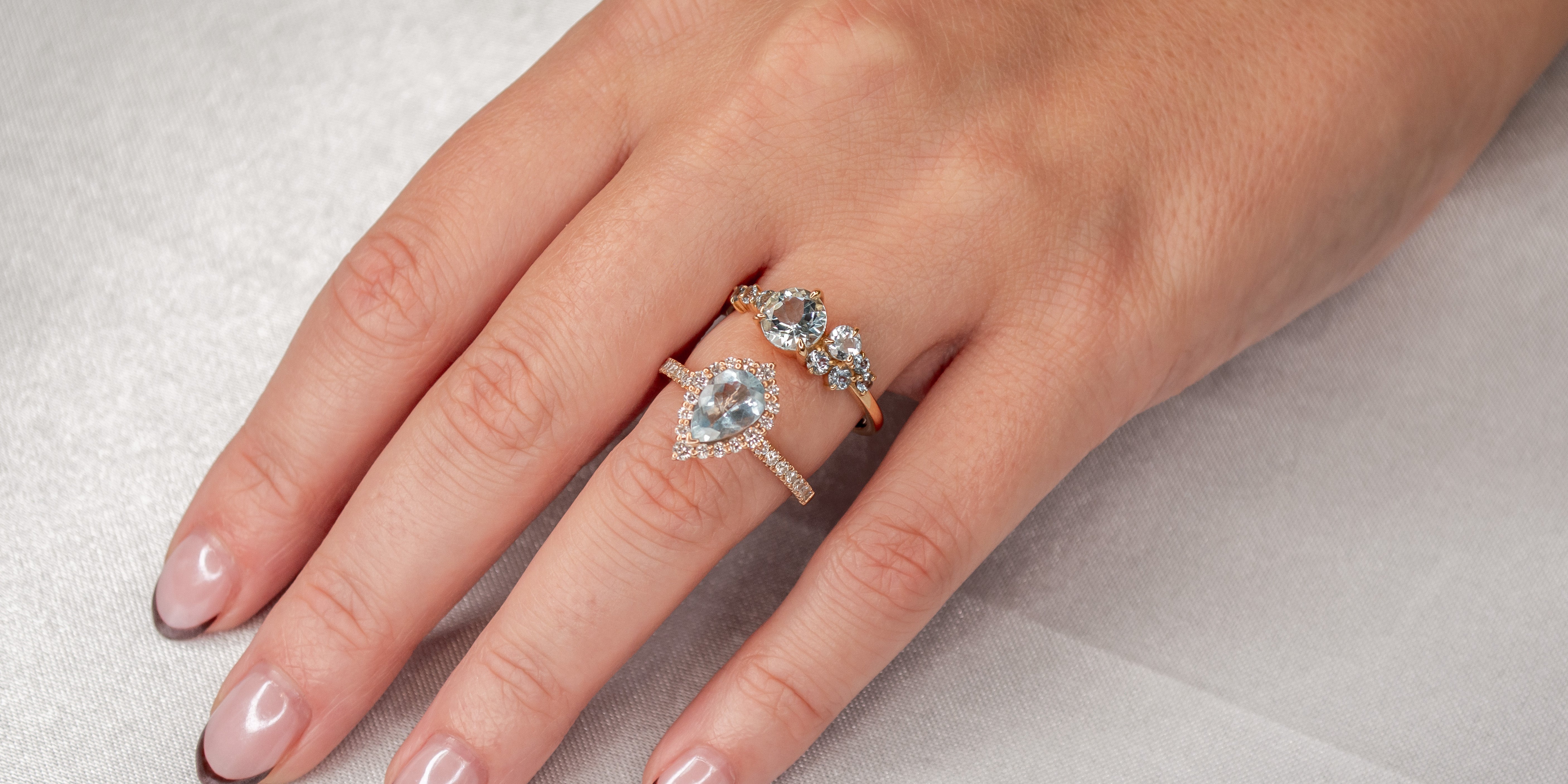 Aquamarine Engagement Rings | Serene & Elegant Styles