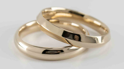 Gold Wedding Rings - Lisa Robin