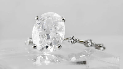 Portia Distance Diamond Engagement Ring | Lisa Robin
