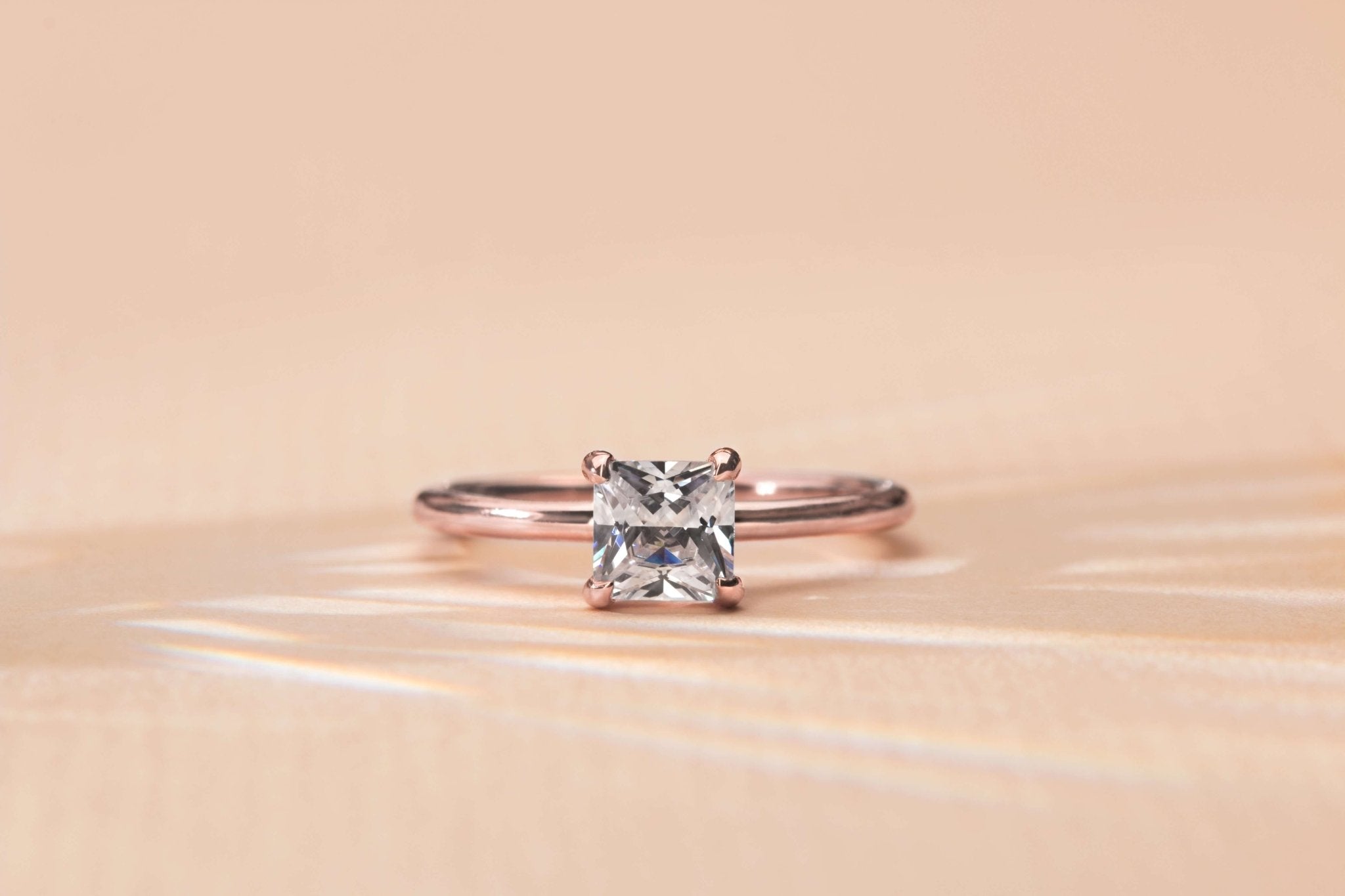 Princess Diamond Engagement Rings in Dayton, Ohio - Lisa Robin
