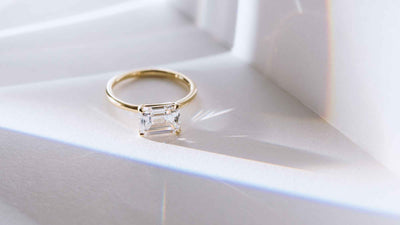 Emerald Cut Diamond Engagement Rings in Dayton, Ohio - Lisa Robin