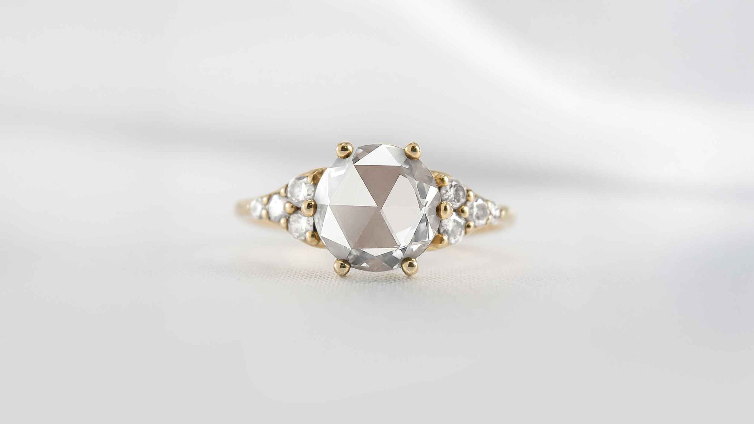 The Parker Rose Cut Diamond Engagement Ring | Lisa Robin