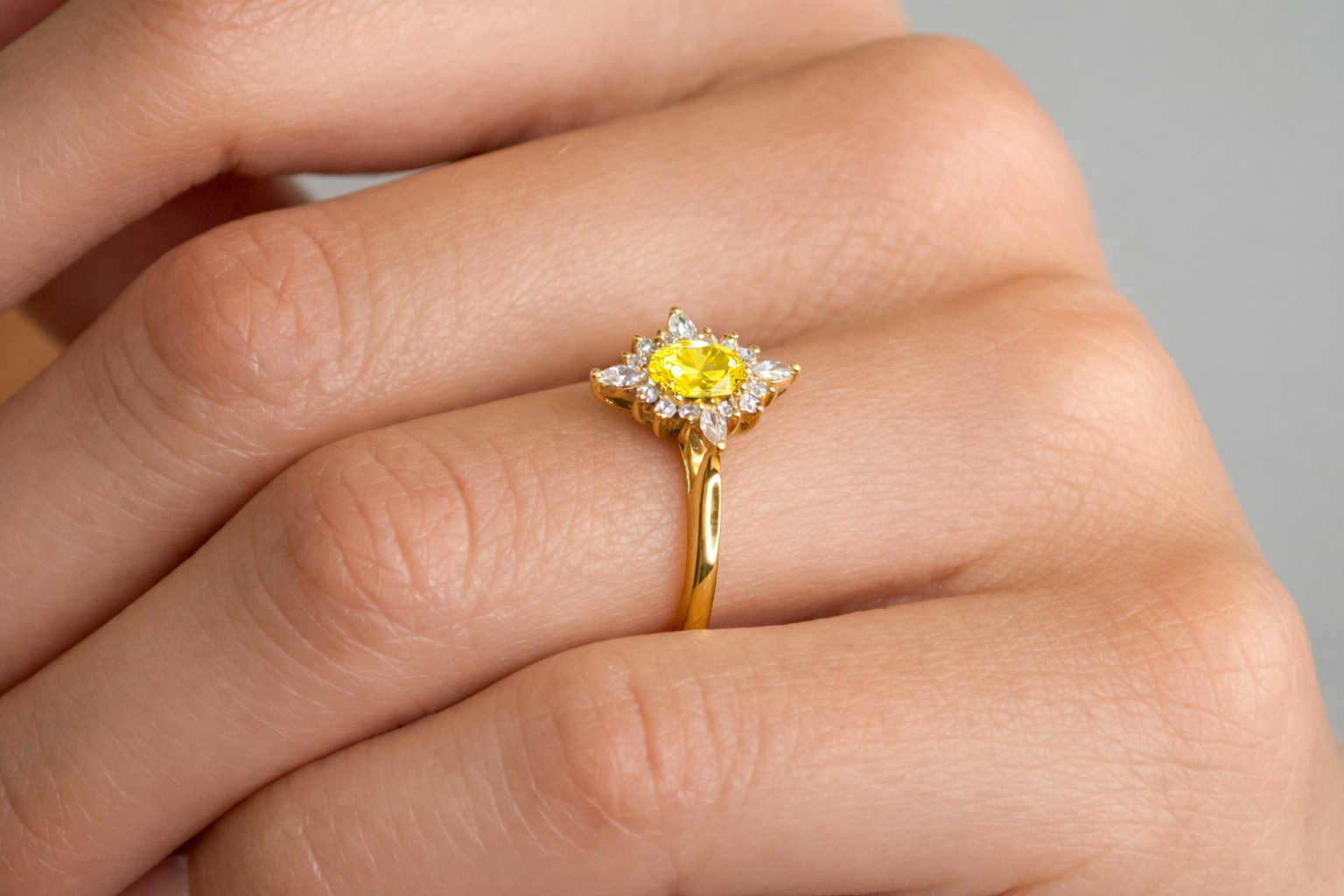 Yellow Diamond Engagement Rings