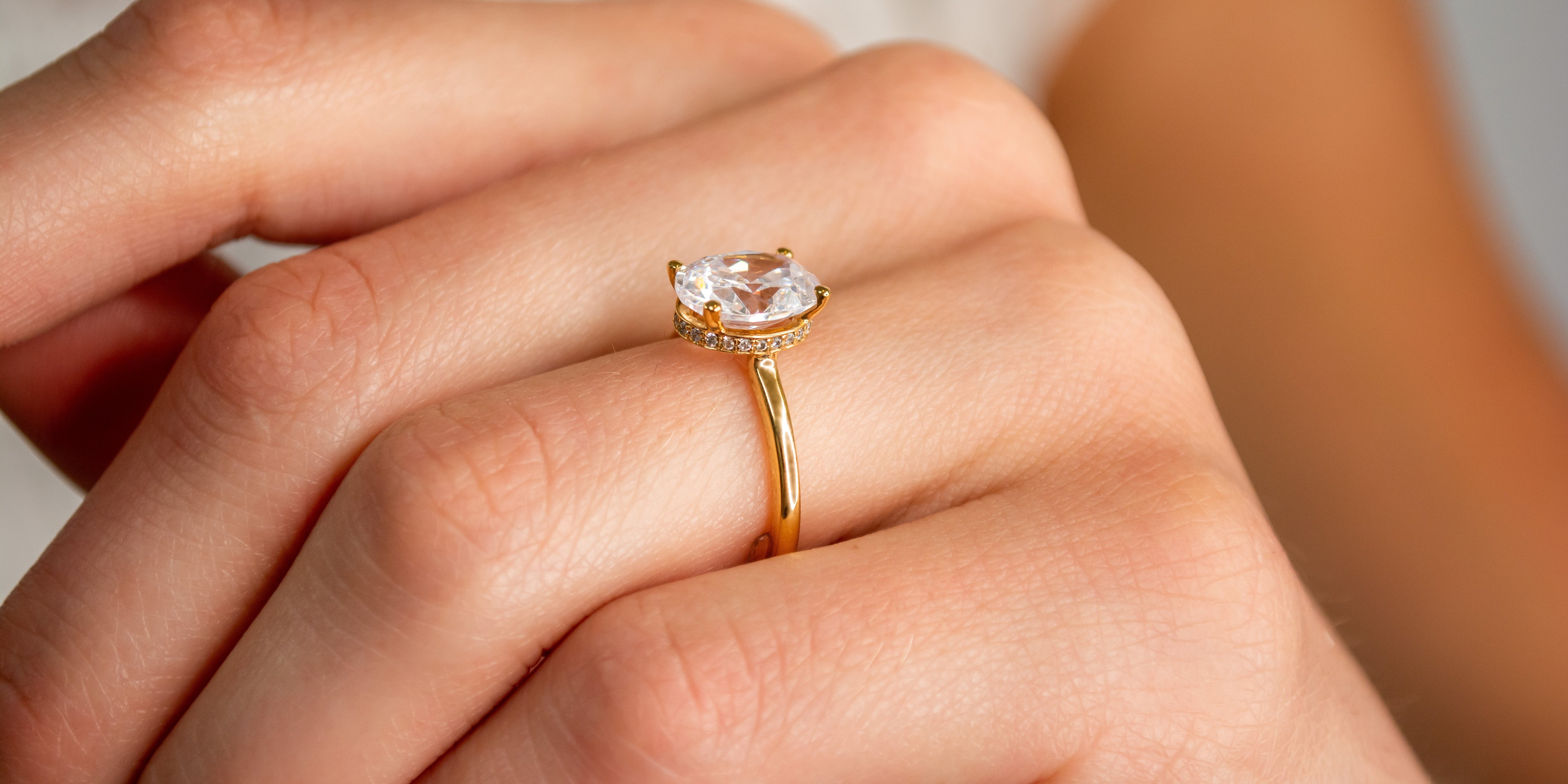 Hidden Halo Engagement Rings: A Sparkle Just For You