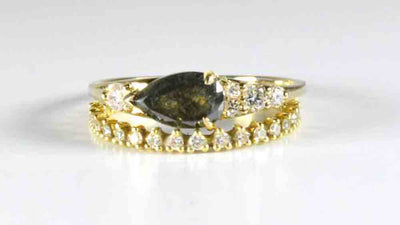 Rustic Diamond Engagement Rings - Lisa Robin