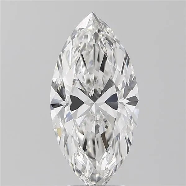 3.47ct Marquise Lab Grown Diamond (Colour F, Clarity VS2, IGI) - Lisa Robin