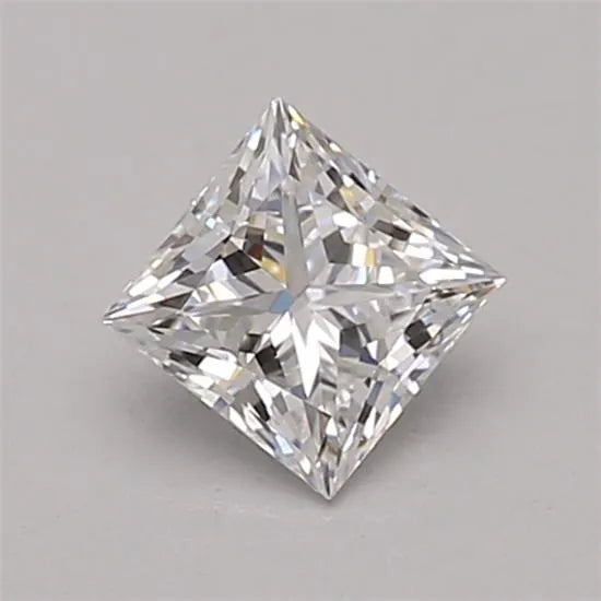 0.50ct Princess Lab Grown Diamond (Colour D, Clarity VVS2, Cut VG, IGI Certified)