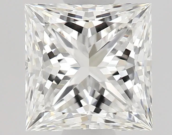 0.50ct Princess Natural Diamond (Colour F, Clarity FL, GIA Certified)