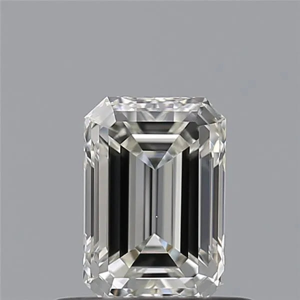 0.51ct Emerald Natural Diamond (Colour G, Clarity VVS2, Cut VG, IGI Certified)