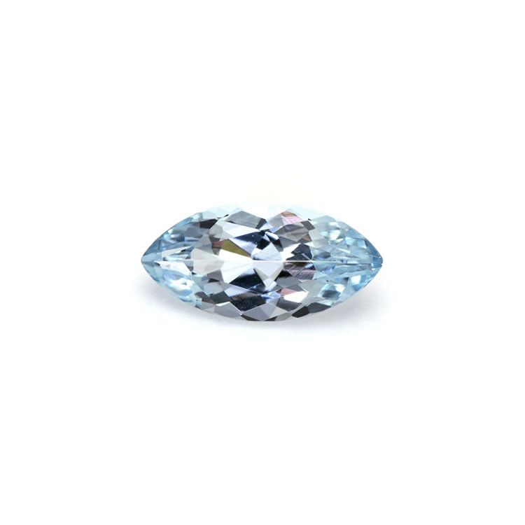 0.52ct Marquise Natural Aquamarine (Colour Blue, Clarity Eye Clean, Cut Faceted)