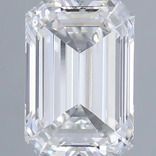 0.53ct Emerald Lab Grown Diamond (Colour E, Clarity VVS2, IGI Certified)