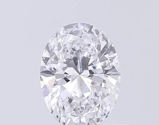 0.53ct Oval Lab Grown Diamond (Colour D, Clarity VVS2, IGI Certified)