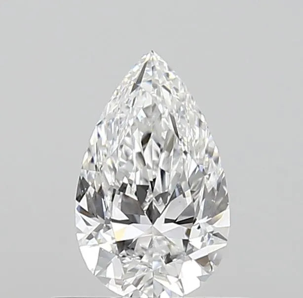 0.53ct Pear Natural Diamond (Colour D, Clarity VS2, GIA Certified)