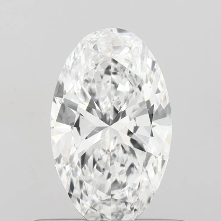 0.54ct Oval Lab Grown Diamond (Colour D, Clarity VS2, IGI Certified)