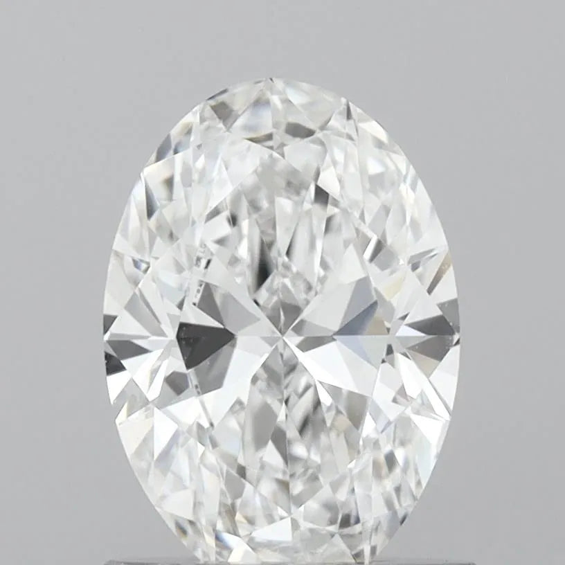 0.55ct Oval Lab Grown Diamond (Colour D, Clarity VVS2, IGI Certified)