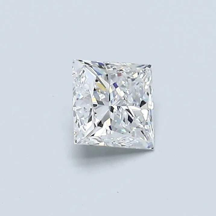 0.55ct Princess Natural Diamond (Colour E, Clarity VS1, GIA Certified)