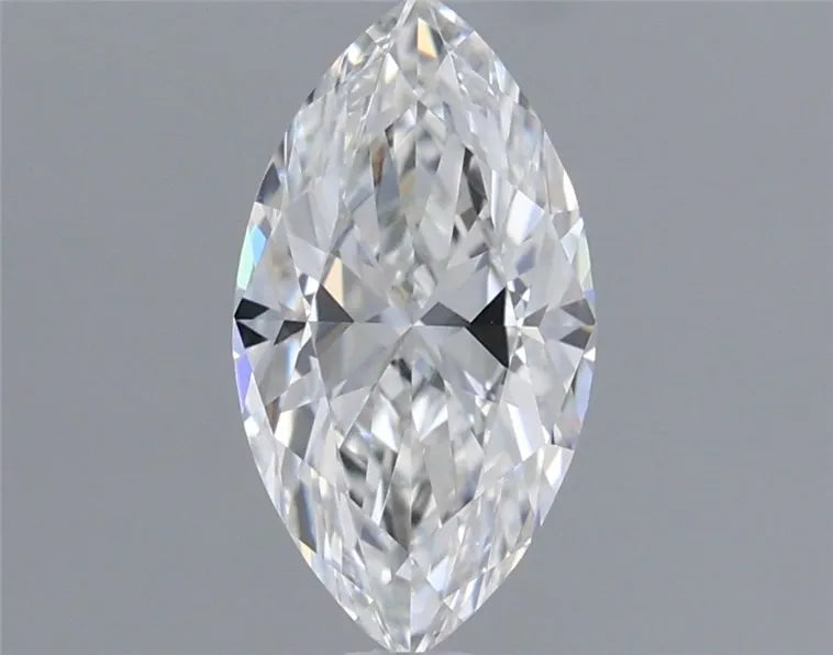 0.61ct Marquise Natural Diamond (Colour F, Clarity IF, GIA Certified)