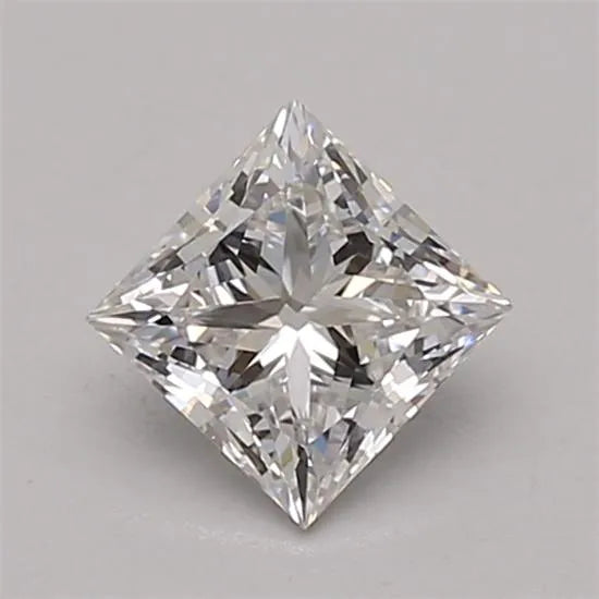 0.61ct Princess Lab Grown Diamond (Colour E, Clarity VVS2, Cut EX, IGI Certified)