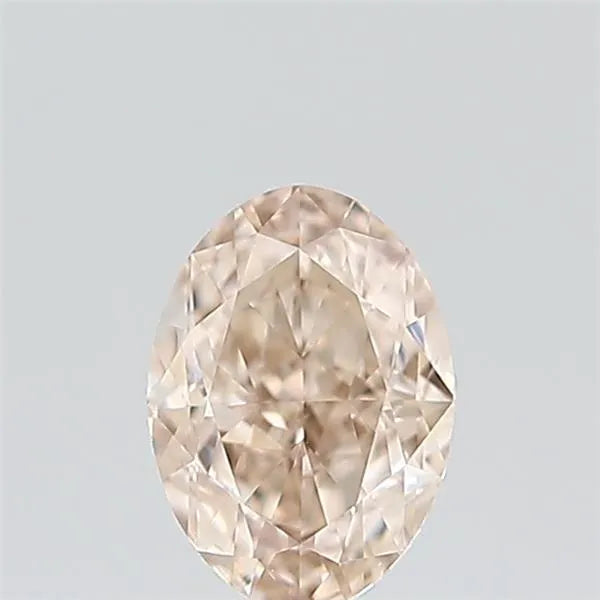 0.73ct Oval Natural Diamond (Colour Champagne, Clarity VS2, Uncertified)