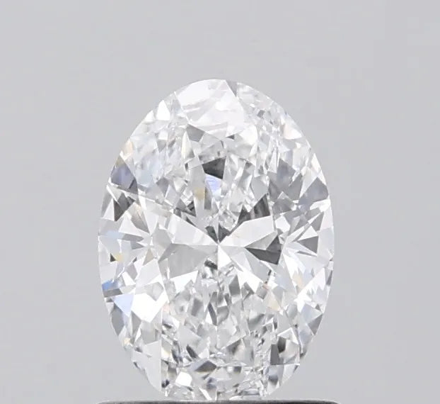 0.75ct Oval Lab Grown Diamond (Colour D, Clarity VVS2, IGI Certified)