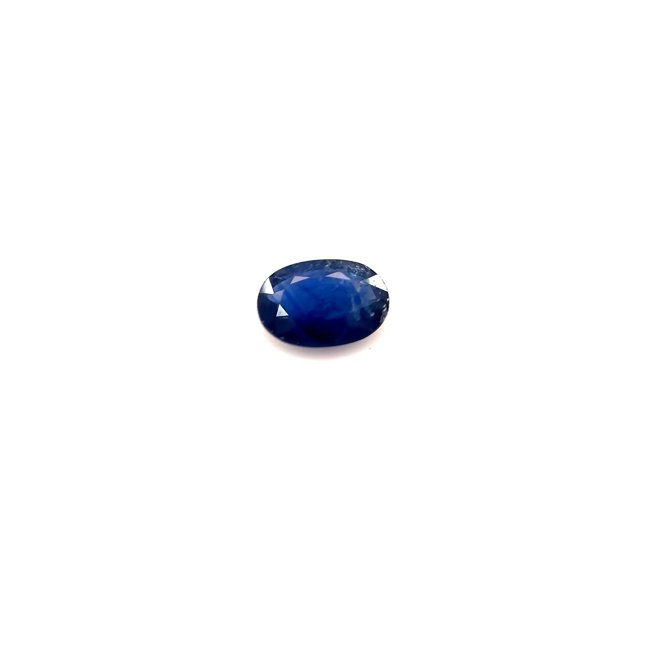 0.95ct Oval Natural Sapphire (Colour Blue, Clarity Slightly Included, Cut Faceted)