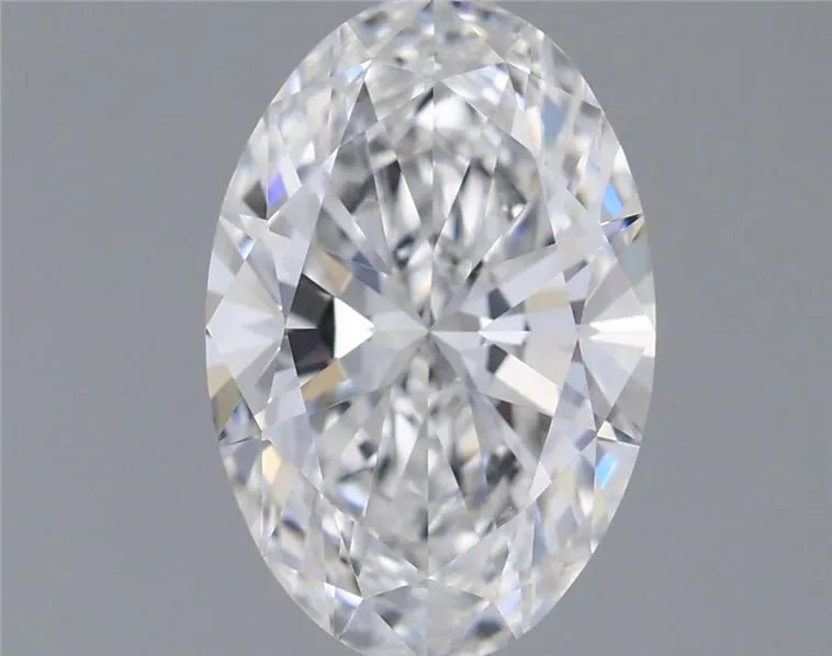1.01ct Oval Lab Grown Diamond (Colour D, Clarity VVS1, IGI Certified) - Lisa Robin