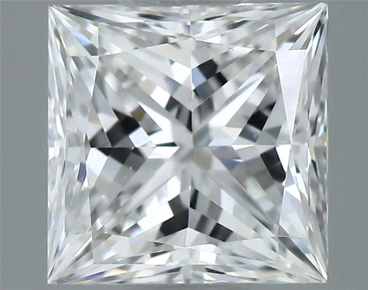 0.50ct Princess Natural Diamond (Colour E, Clarity VS2, GIA) - Lisa Robin