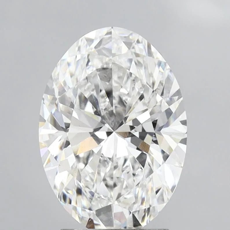 3.08ct Oval Lab Grown Diamond (Colour E, Clarity VVS2, IGI) - Lisa Robin