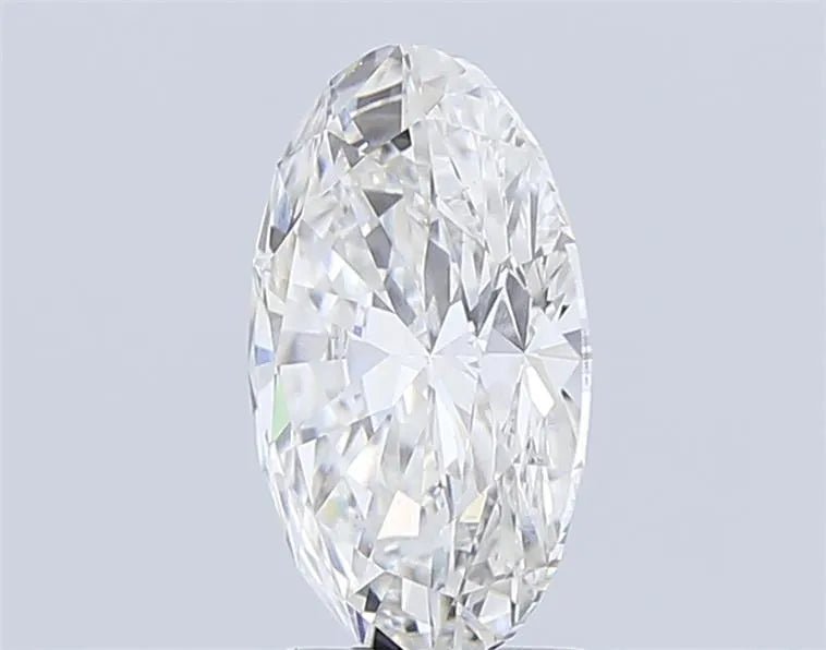 3.72ct Oval Lab Grown Diamond (Colour F, Clarity VS1, IGI) - Lisa Robin