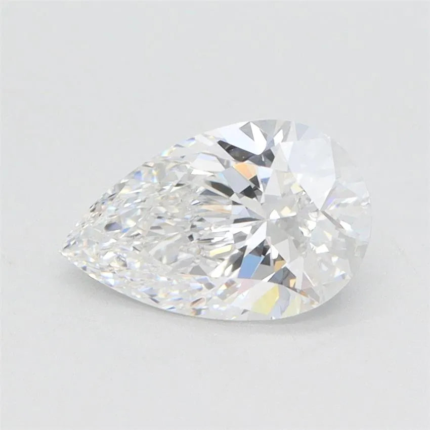 1.02ct Pear Lab Grown Diamond (Colour D, Clarity VS2, IGI Certified)