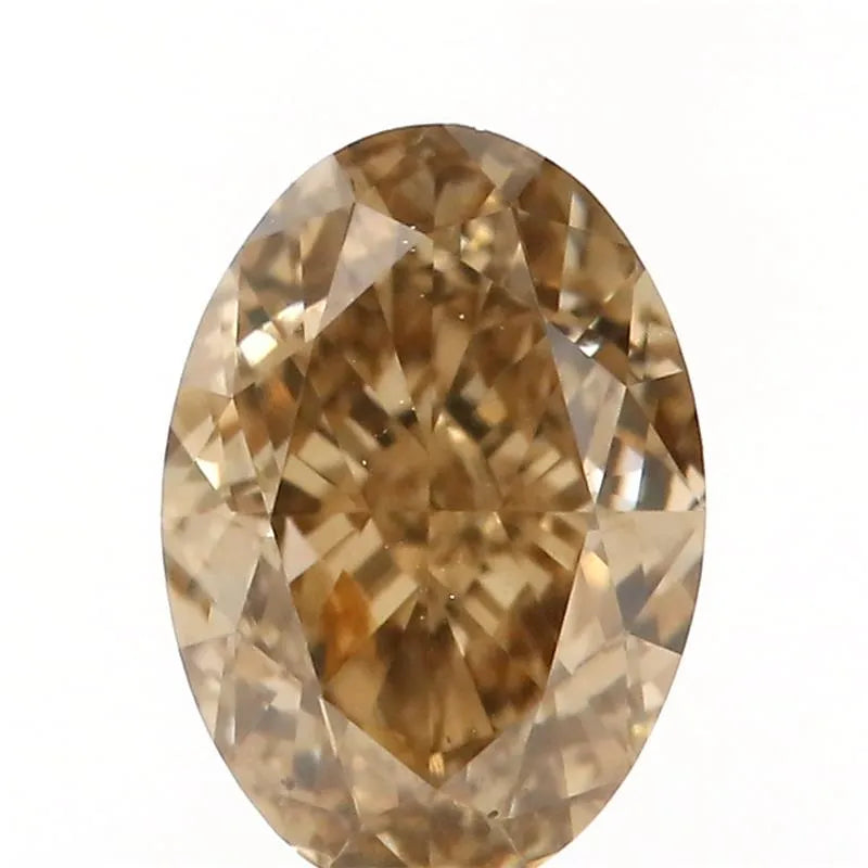 1.03ct Oval Natural Diamond (Colour Fancy Brown, Clarity VS1, Cut VG, Uncertified)