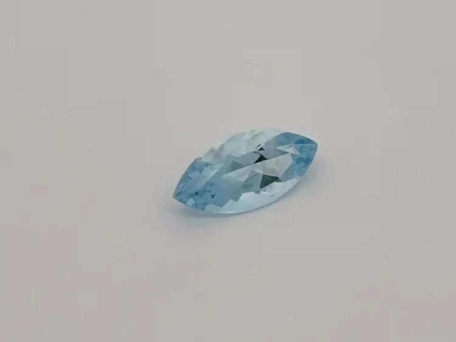 1.46ct Marquise Natural Aquamarine (Colour Blue, Clarity Eye Clean, Cut Faceted)