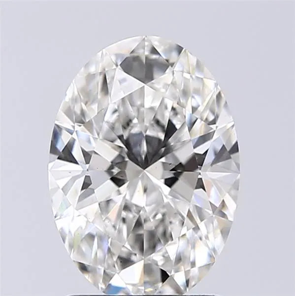 1.60ct Oval Lab Grown Diamond (Colour E, Clarity VS2, IGI Certified)