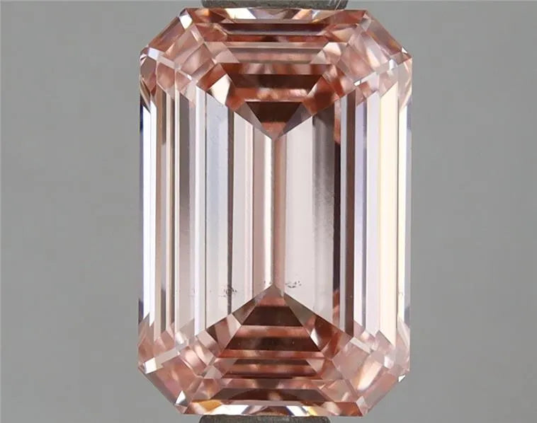 1.61ct Emerald Lab Grown Diamond (Colour Fancy Intense Pink, Clarity VS2, IGI Certified)