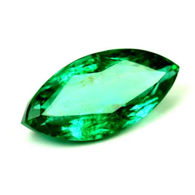 1.90ct Marquise Natural Emerald (Colour Green, Clarity Slightly Included, Cut Faceted)