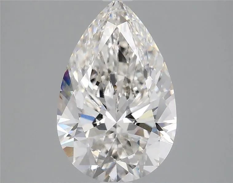 2.79ct Pear Lab Grown Diamond (Colour G, Clarity VS1, IGI) - Lisa Robin